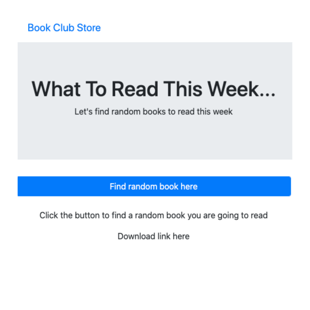 Book Club Store
